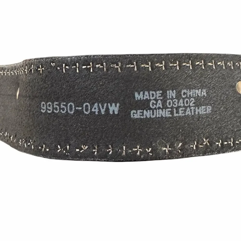 Harley-Davidson Genuine Black Leather Belt - Size XL